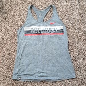 Nike bulldogs tank top